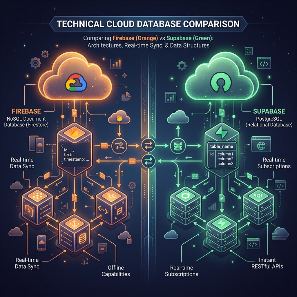 Firebase vs Supabase: Choosing the Right Backend for Scalability