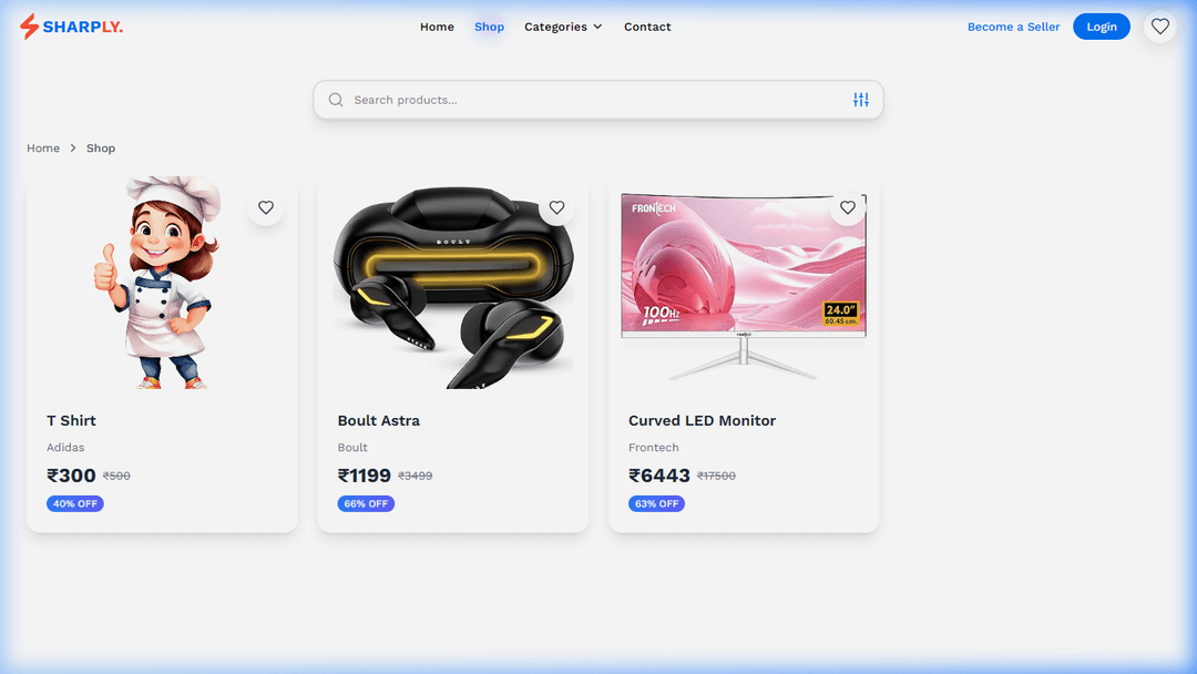 Sharply - Marketplace Platform screenshot 2
