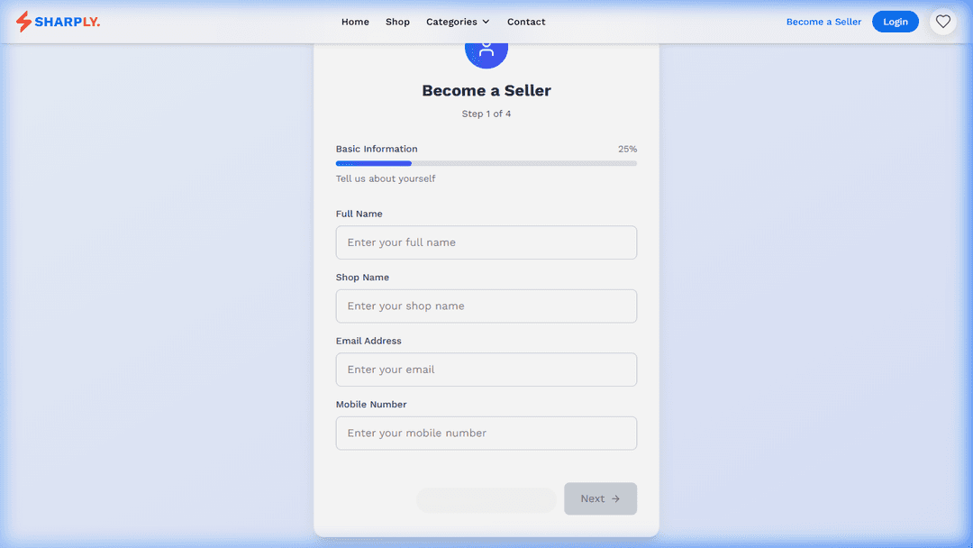 Sharply - Marketplace Platform screenshot 3